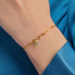 Ania Haie - Women's Sparkle Drop Pendant Chain Bracelets
