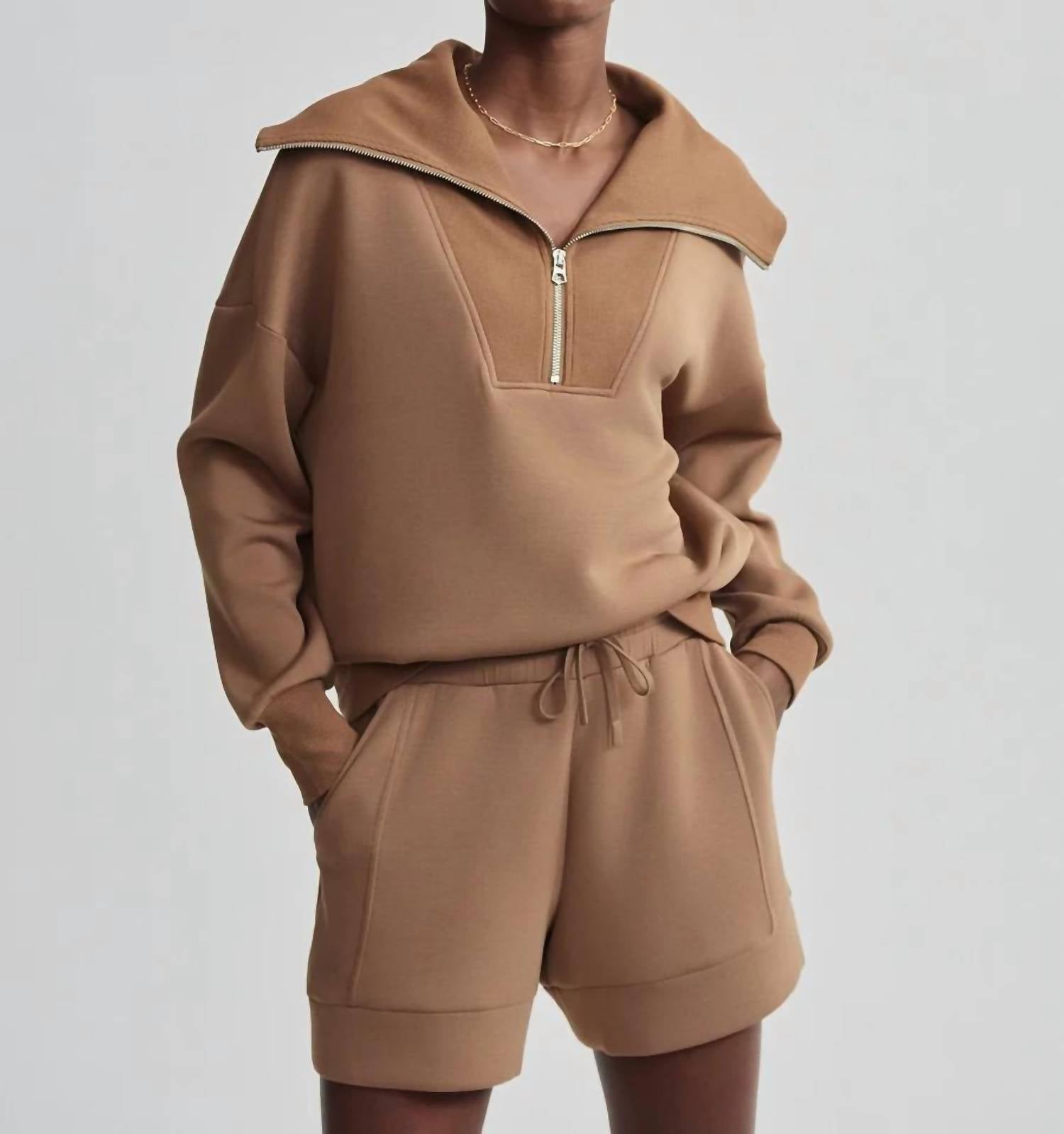Varley - Catherine Half-zip Sweatshirt