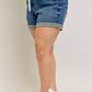 Judy Blue - High Waist Cuff Jogger Short