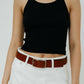 एटर्न - क्रॉप्ड रिब टैंक टॉप