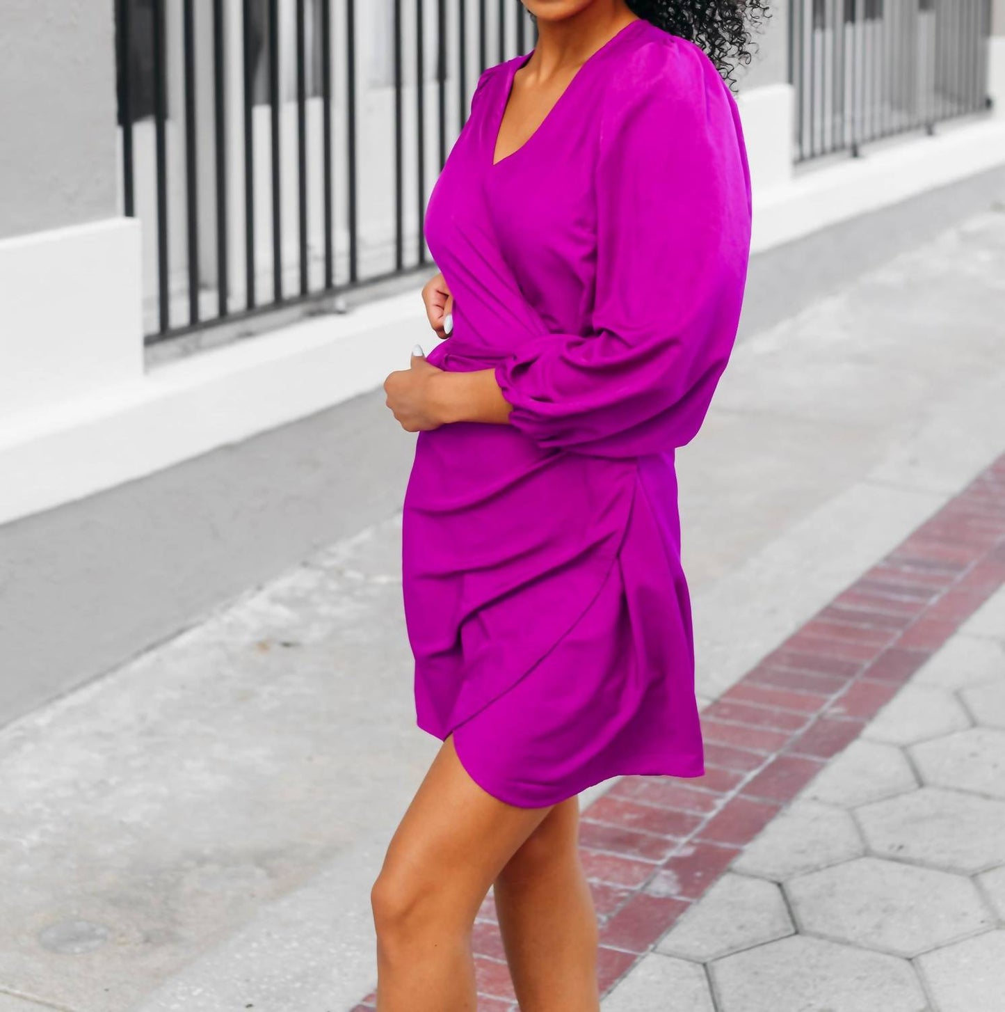 124 Voltaire - Stand Out Wrap Dress