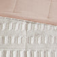 Full/Queen Back Print Long Fur Comforter Mini Set