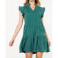 Thml - Flutter Sleeve Corduroy Midi Dress