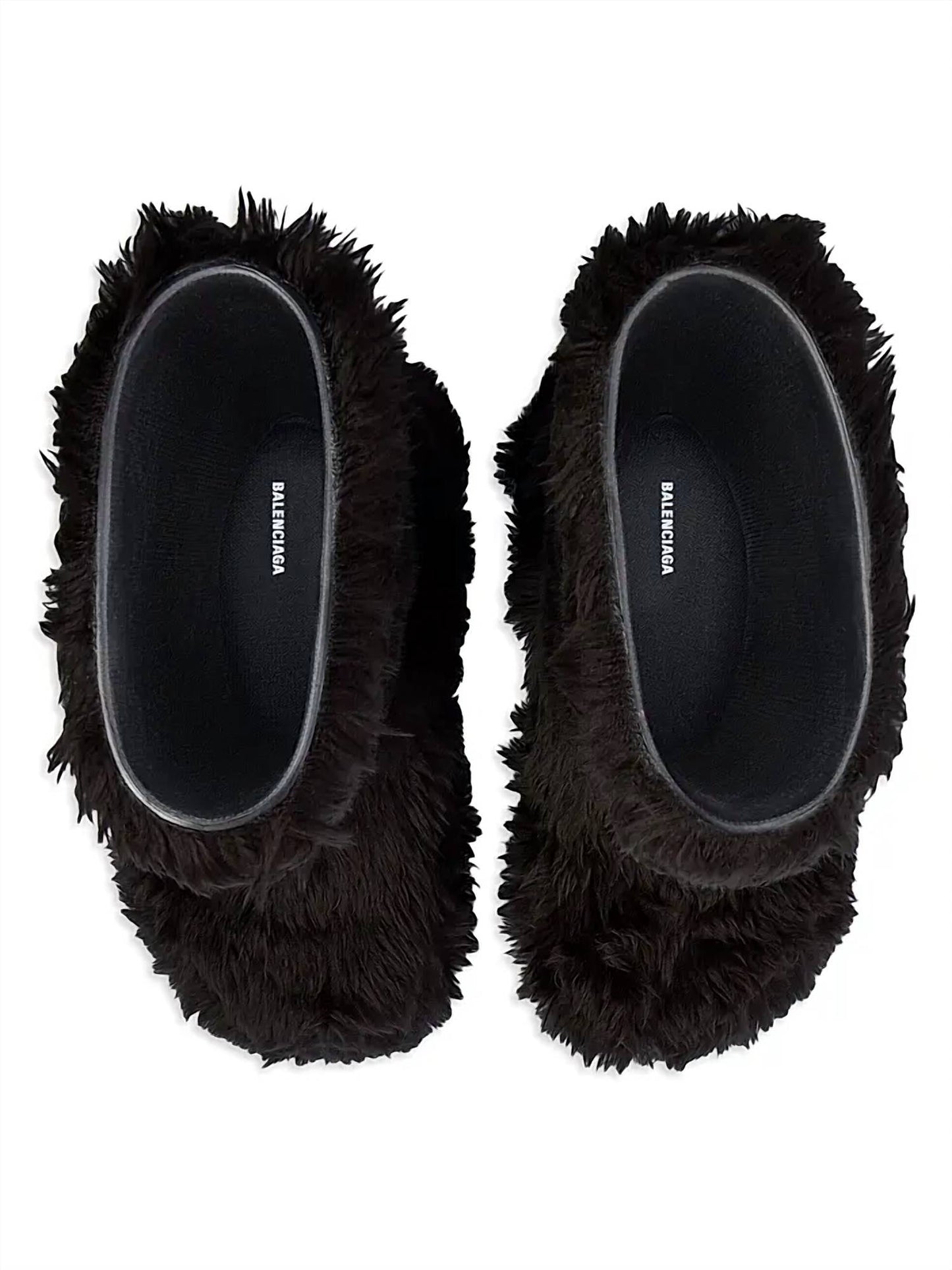Balenciaga - Faux Fur Snow Boots