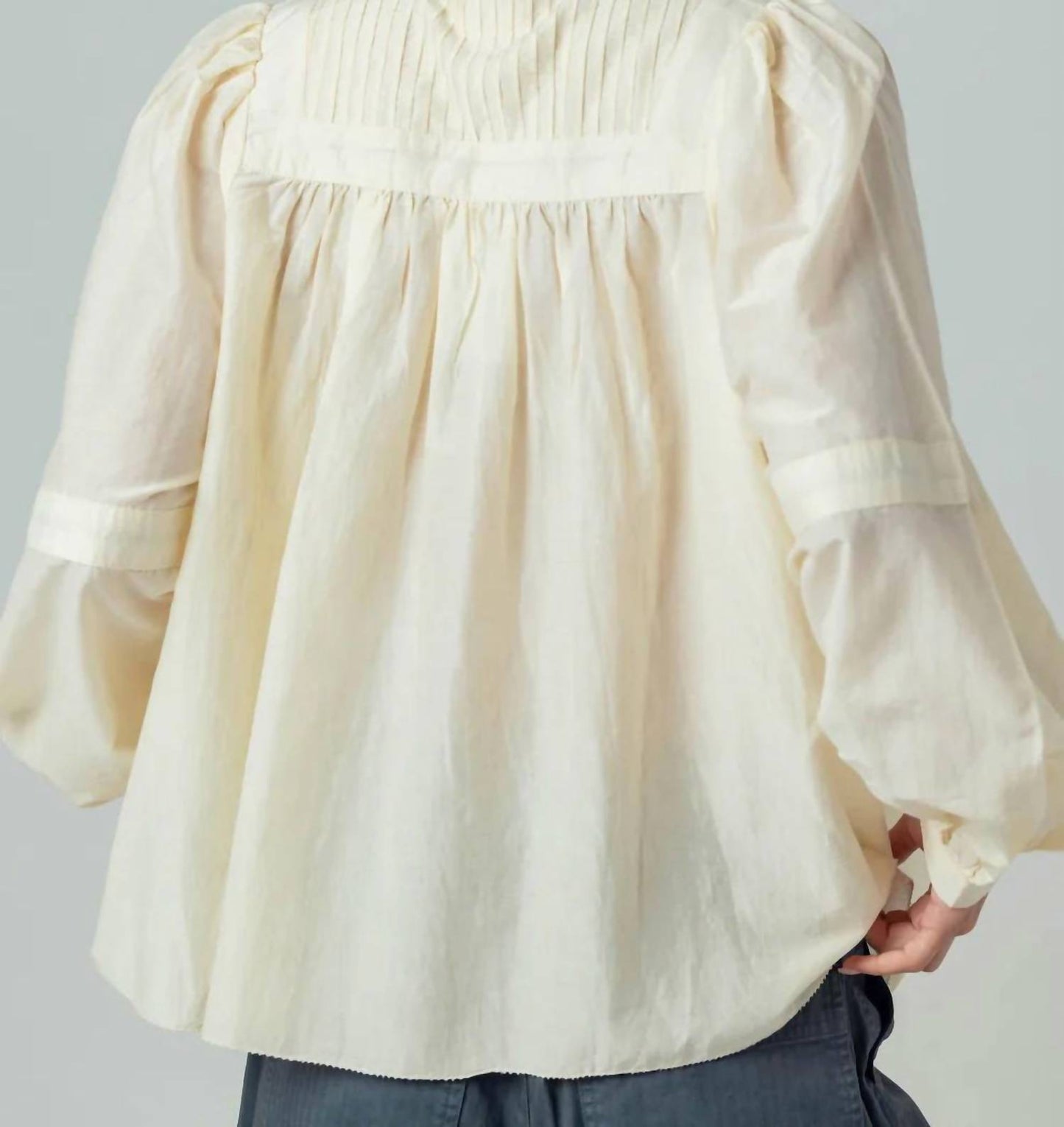 Sundays - Split V- Neck Maple Blouse