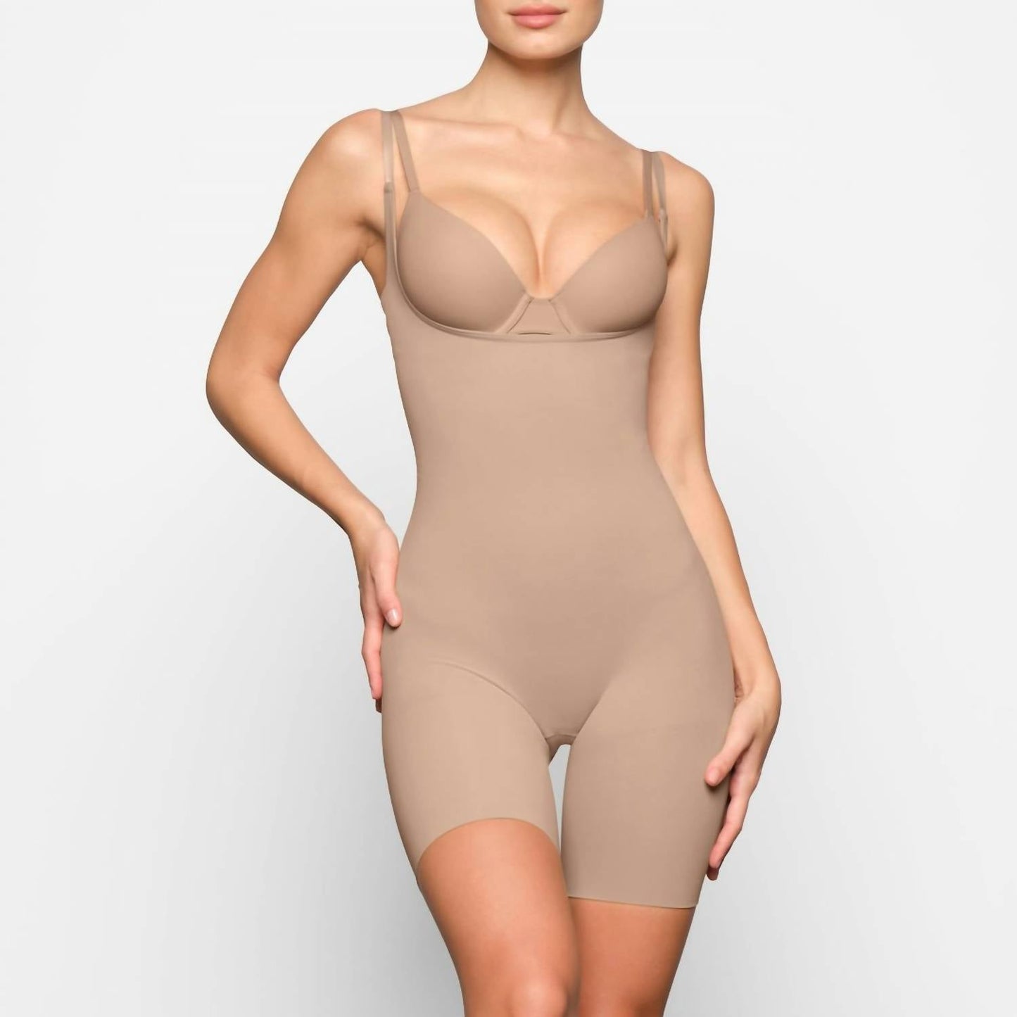Skims - Butt Enhancing Shapewear Open Bust Bodysuit