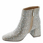 Corkys Footwear - Women's Clear Rhinestone Bootie