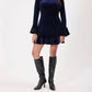 Kylie Paige - Leslie Velvet Mini Dress