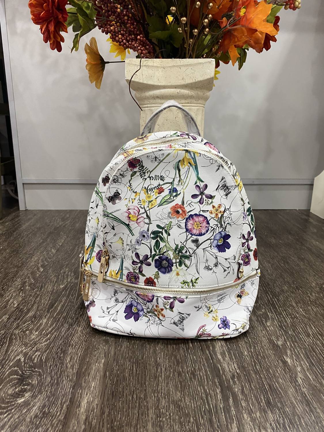 Jen & Co. - Women's Flower Backpack Purse