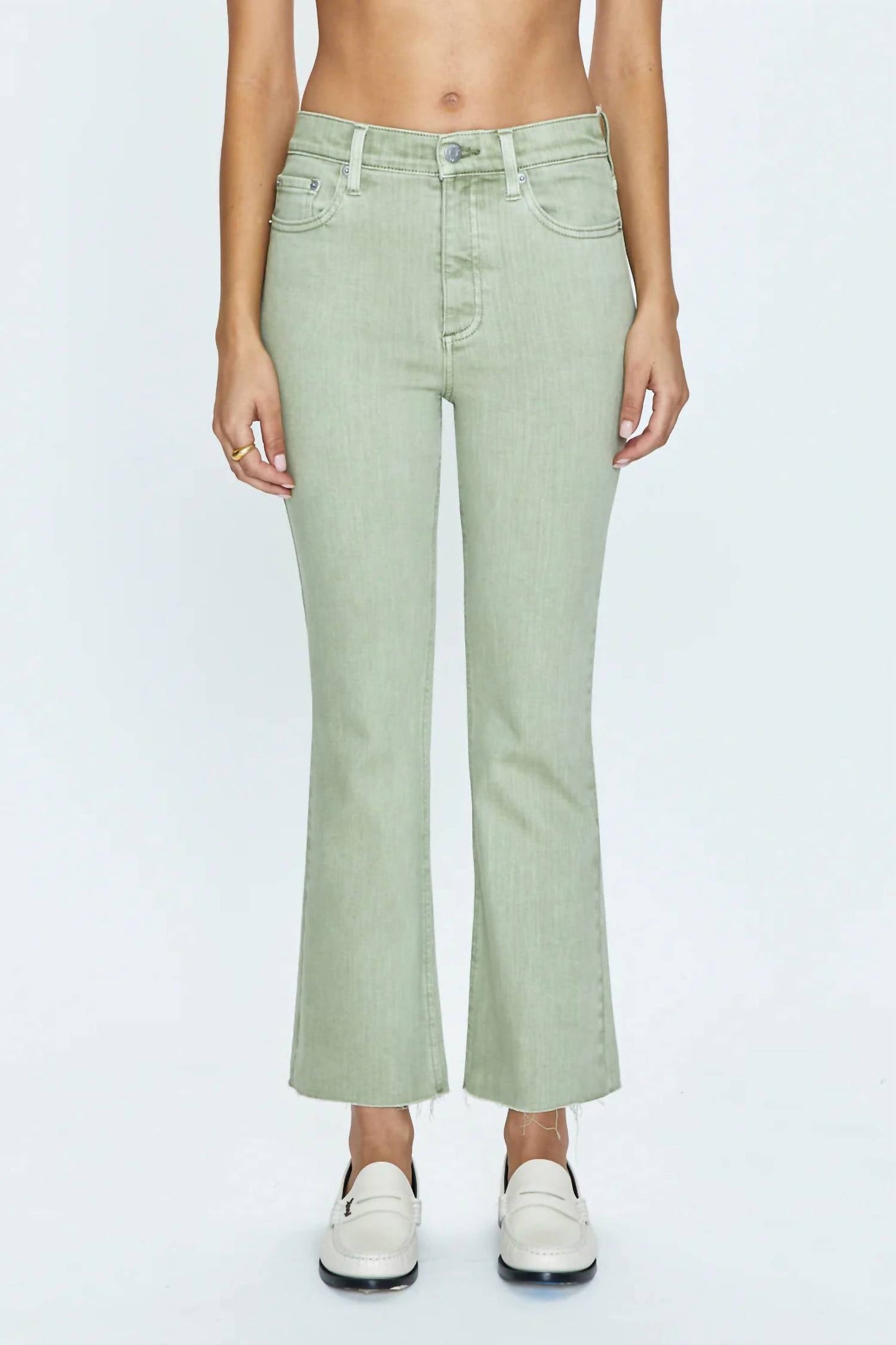 Pistola - Lennon High Rise Cropped Jeans