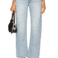 Pistola - Lexi Mid Rise Bowed Straight Jeans