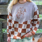 2Flyco - Wild Checkmate Sweater