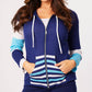 French Kyss - Zip Up Hoodie Cardigan