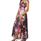 Steve Madden - Kora Printed Mesh Maxi Dress
