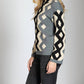 Apny - Argyle Mock Neck Sweater