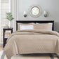 Reversible Quilt Set Khaki Full/Queen