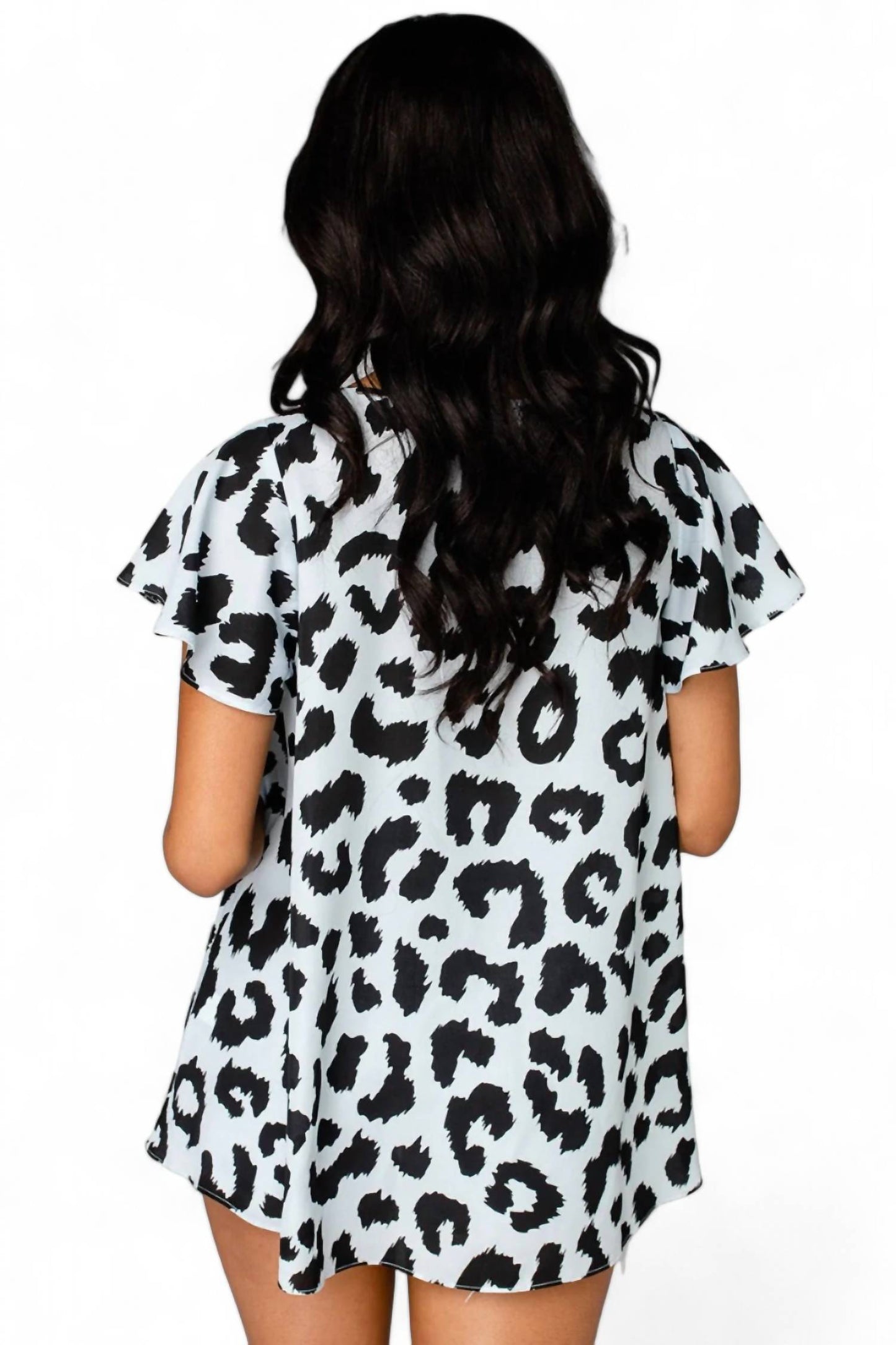 Buddylove - AVRIL FLUTTER SLEEVE V-NECK TOP