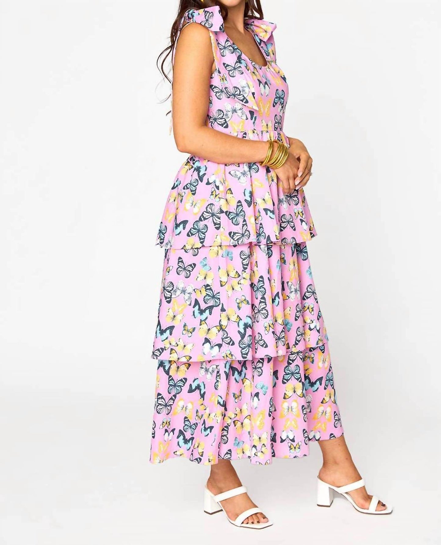 Buddylove - Drew Feelin Butterflies Midi Dress
