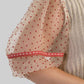 -Bl^Nk- - MENIYA KNITTED TOP