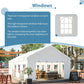 16x32FT Party Tent Heavy Duty Large Wedding Event Shelters