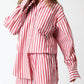 Americana - Striped Red Short Set