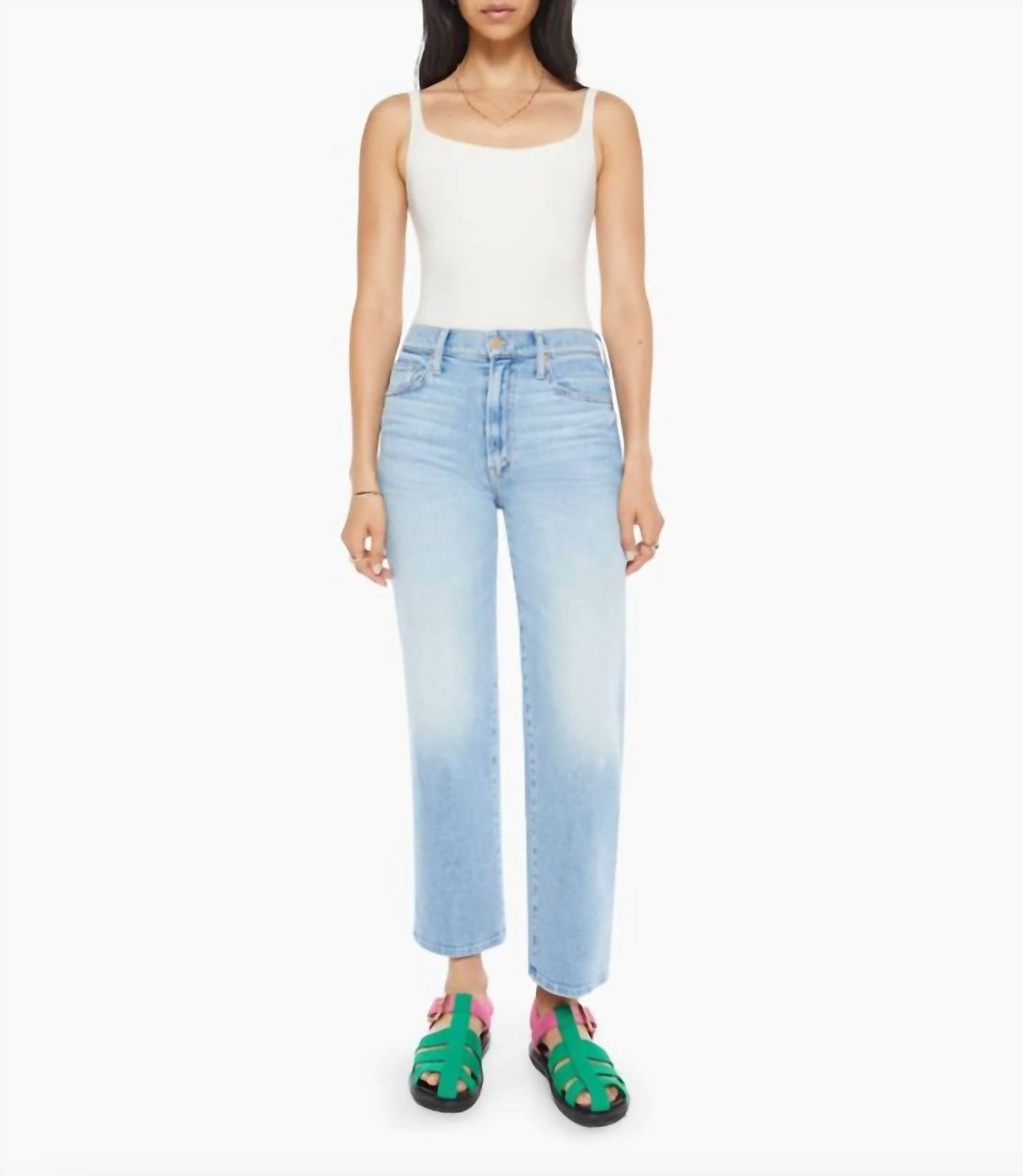 Mother - Rambler Zip Ankle Denim