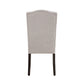 Gerardo Linen Weathered Dining Chair (Set of 2) - Beige