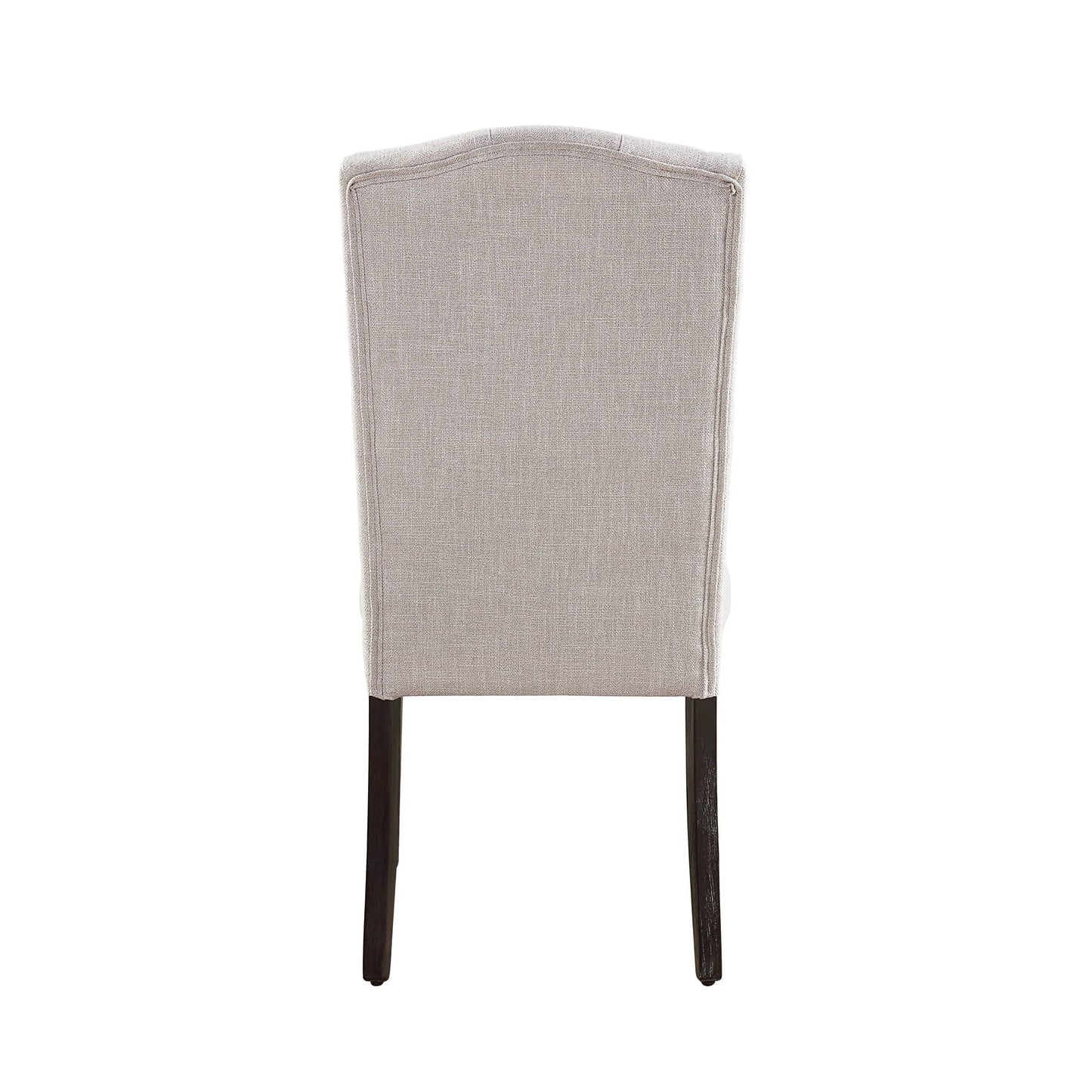 Gerardo Linen Weathered Dining Chair (Set of 2) - Beige