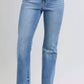 Judy Blue - Bootcut Fray Hem Jeans