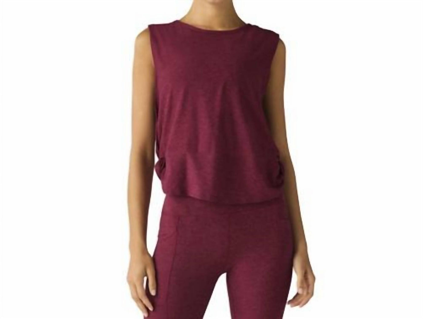 Beyond Yoga - Featherweight Side Note Twist Tank