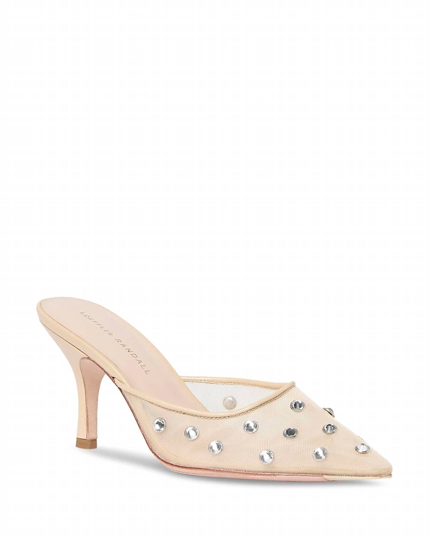 Loeffler Randall - Paloma Mesh Mid-Heel Closed Toe Mule
