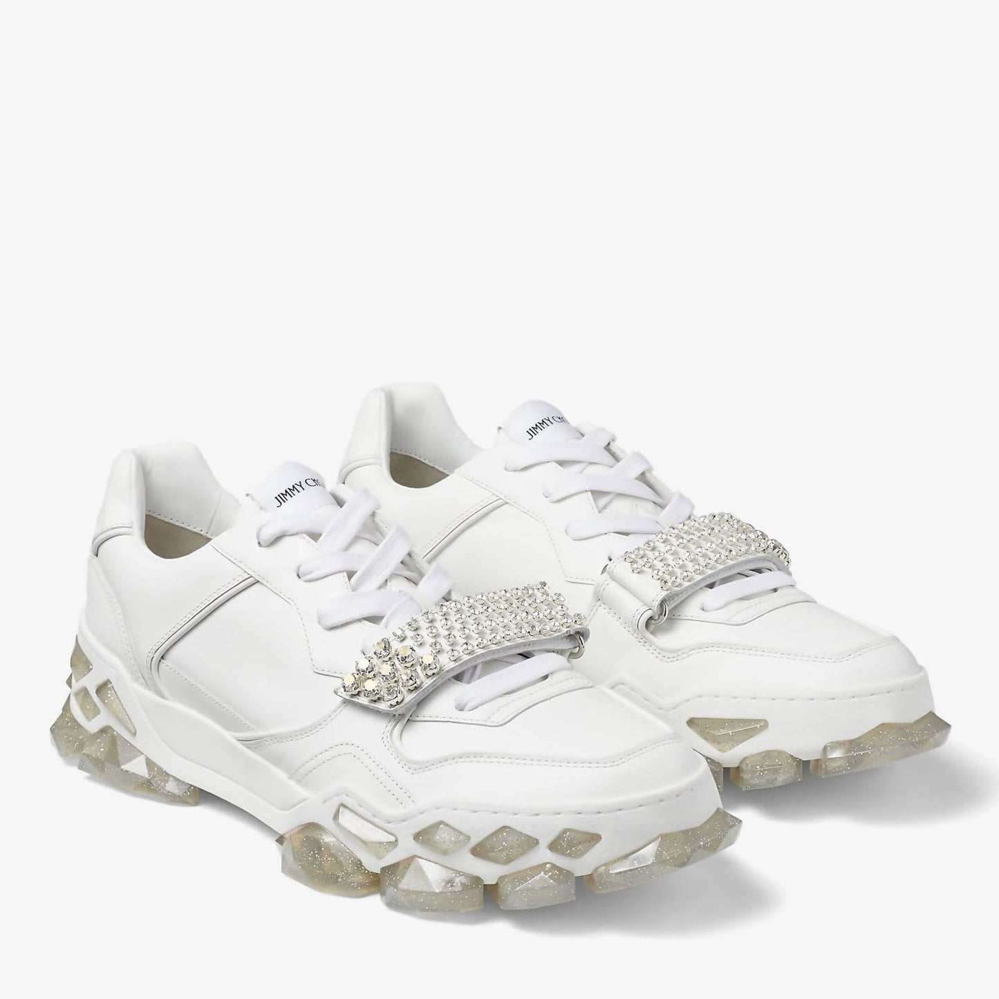 Jimmy Choo - Men's Diamond X Strap Low-top Sneakers