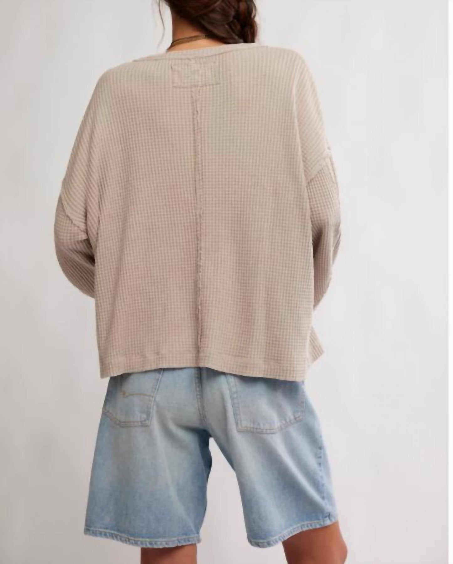Free People - Dawson Pocket Thermal Sweater