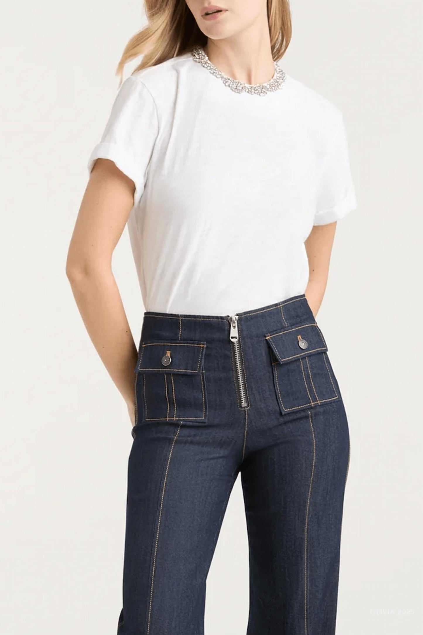 Cinq A Sept - Crystal Garden Bree Tee