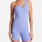 Bandier - Asymmetric Tempo Short Catsuit