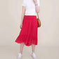 Hatch - The Jelena Crinkled Midi Skirt