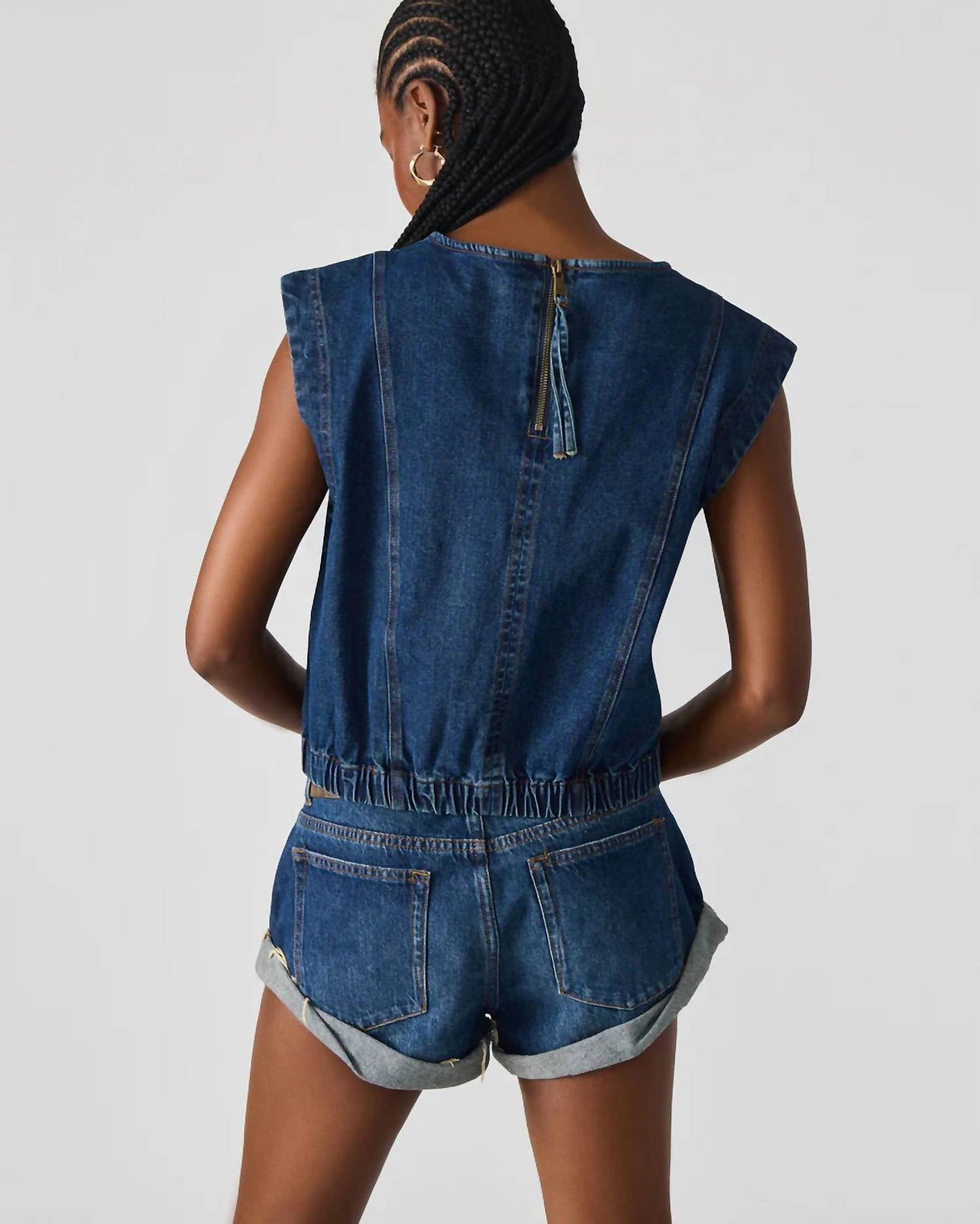 Steve Madden - Leila Denim Top
