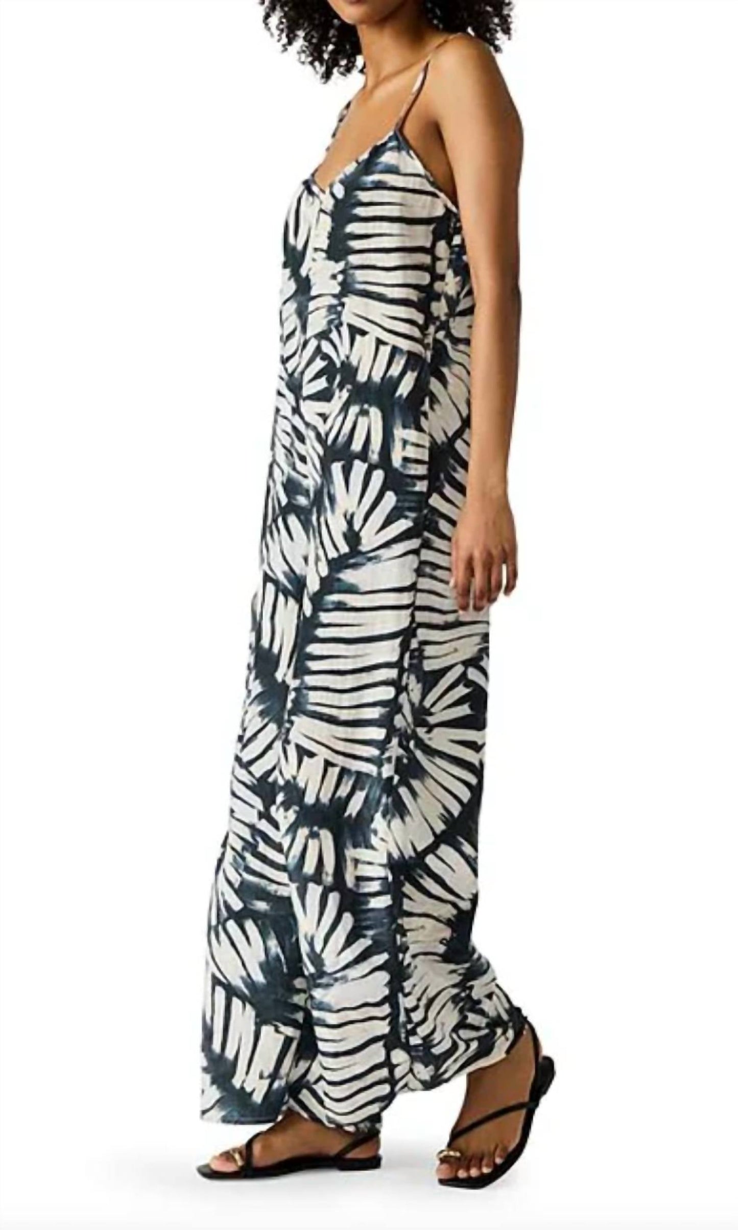 Steve Madden - Desdemona Printed Sleeveless Jumpsuit