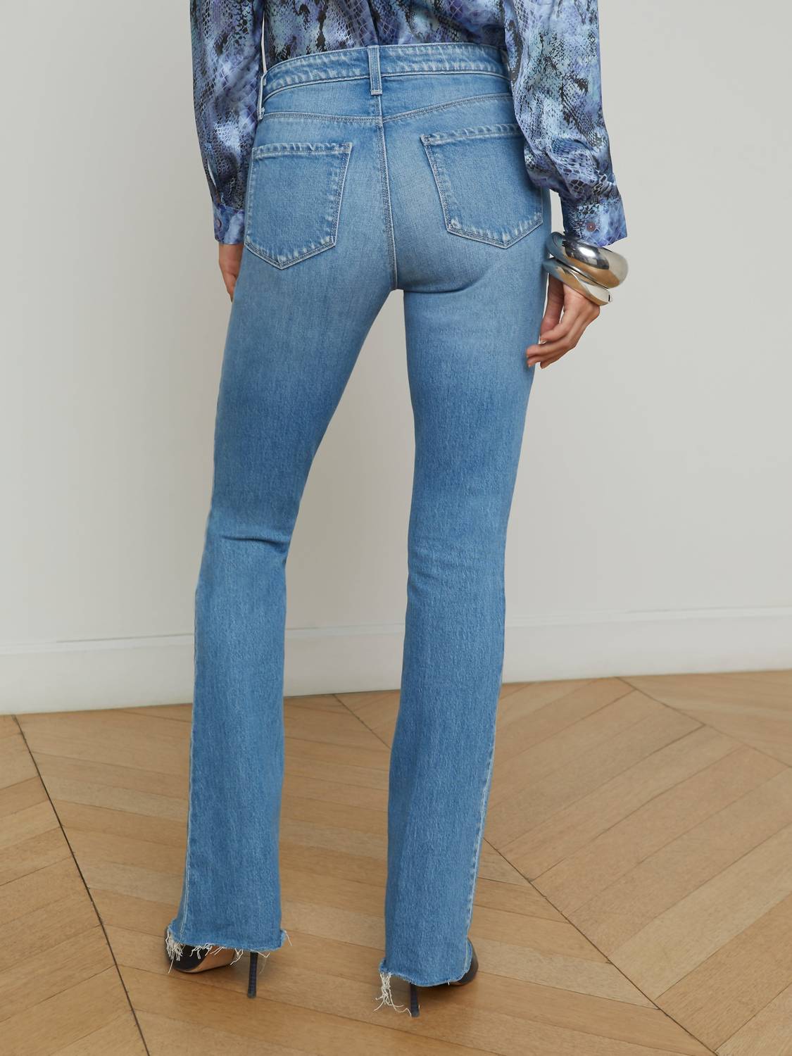 L'Agence - Ruth High Rise Straight Jean