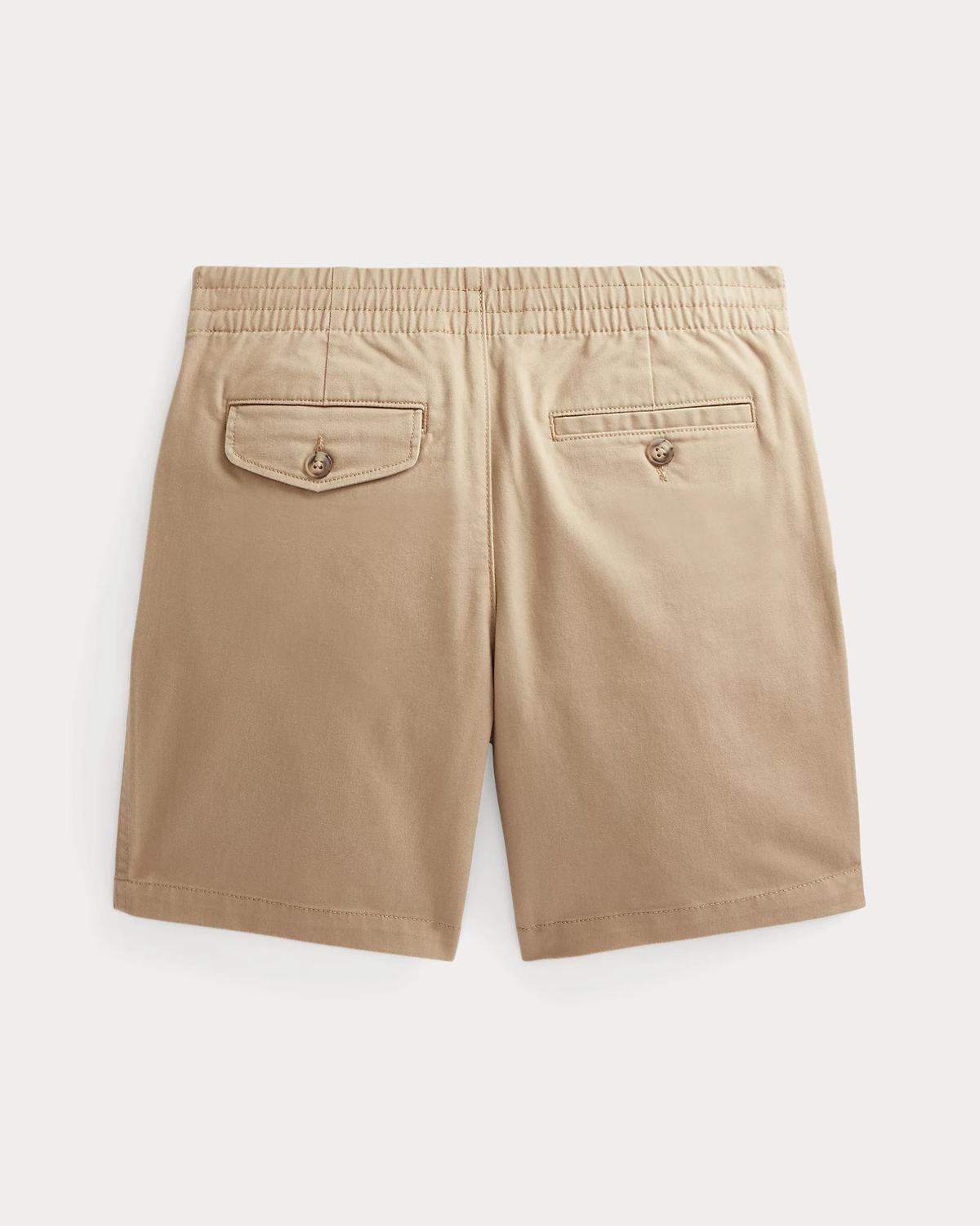 Polo Ralph Lauren - लड़कों के लिए पोलो प्रेपस्टर फ्लेक्स अब्रेशन टवील शॉर्ट्स