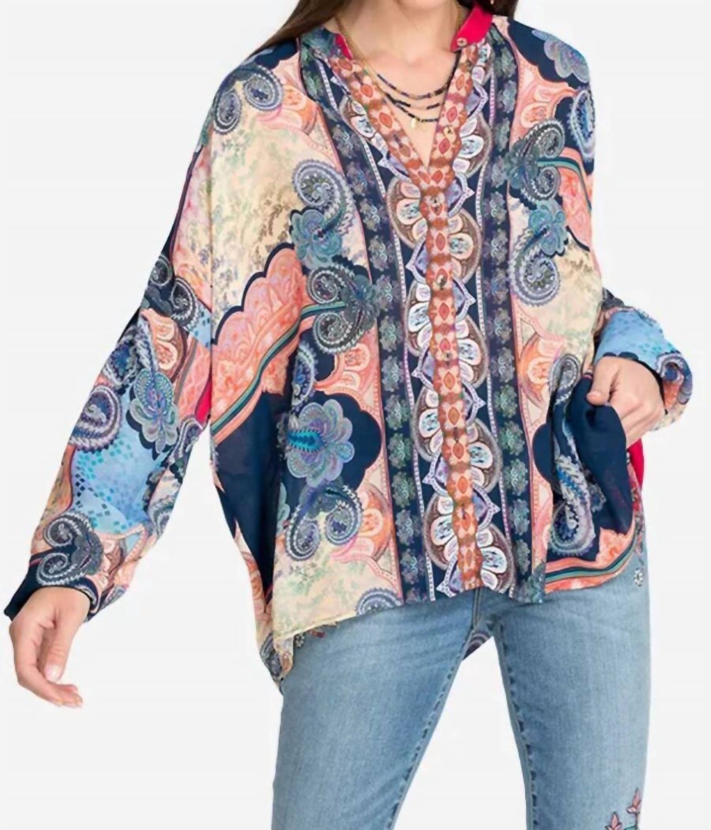 Johnny Was - Onda Button Down Shirt