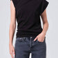 Agolde - Beth Cap Sleeve Tee