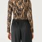 Black Tape - Long Sleeve Crewneck Bodysuit
