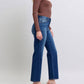 Judy Blue - Mid Rise Side Seam Detail Straight Jean