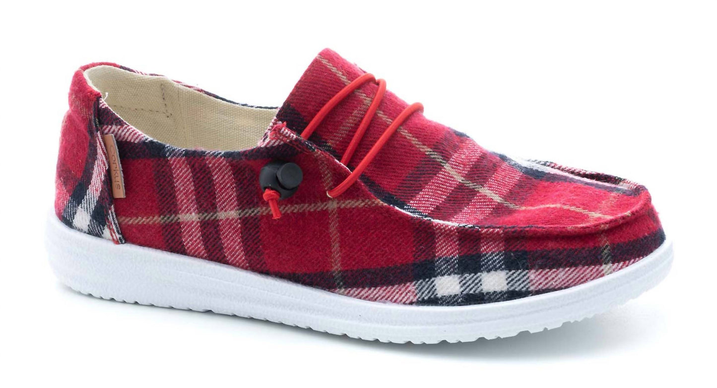 Corkys Footwear - Women's Kayak Plaid Shoes