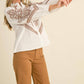 &Merci - Lanie Embroidered Top