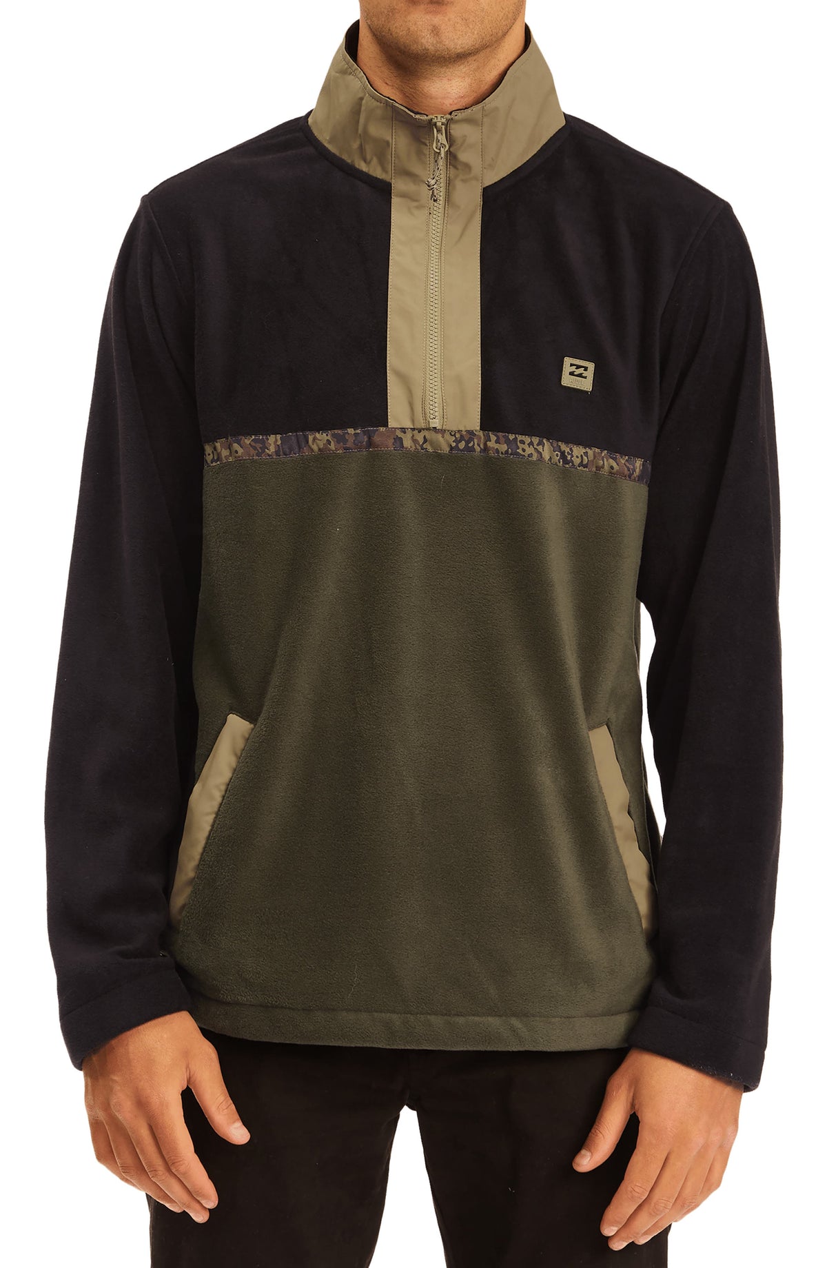 boundary-mock-neck-quarter-zip-pullover-dark-olive