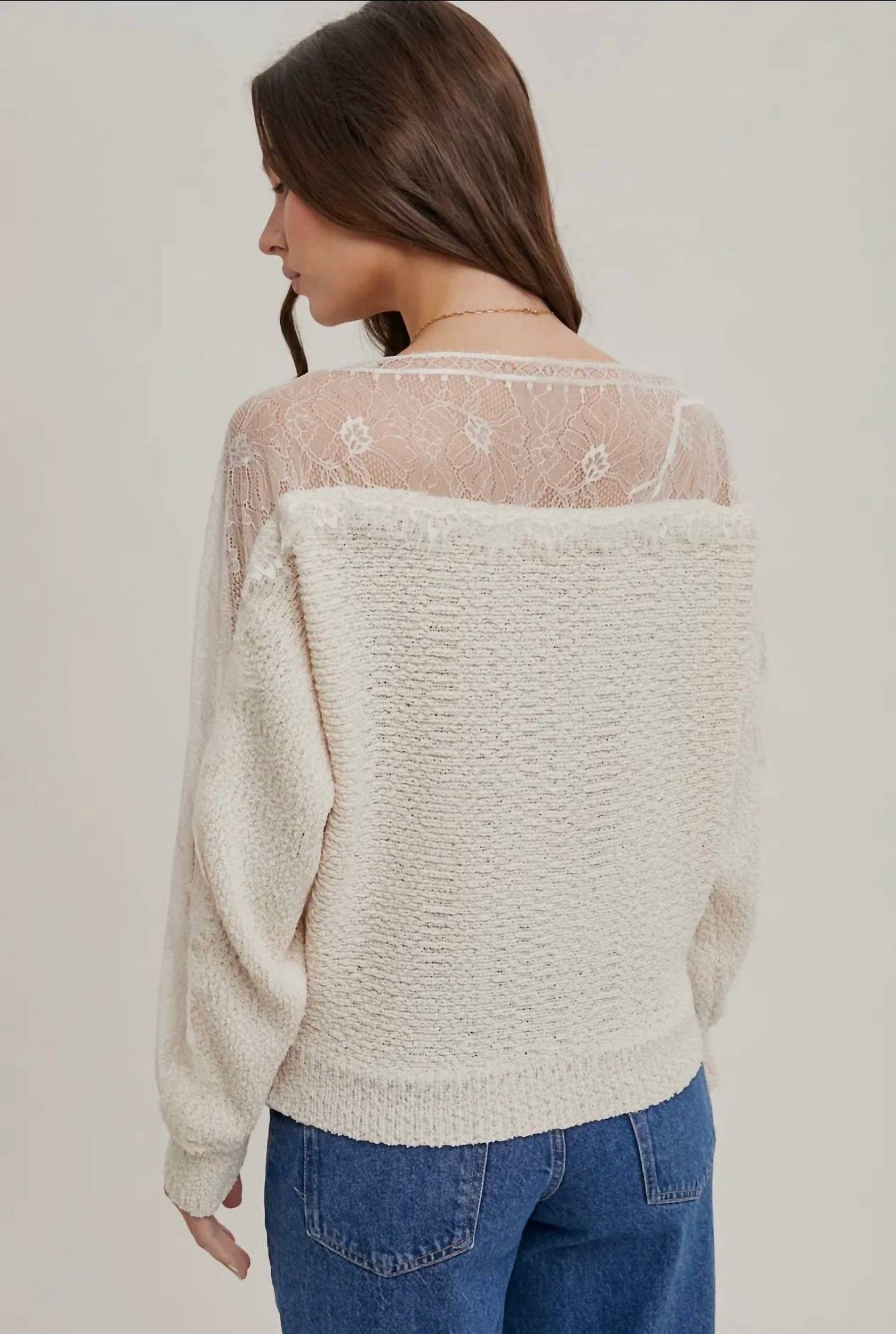 Bluivy - Clara Lace Sweater