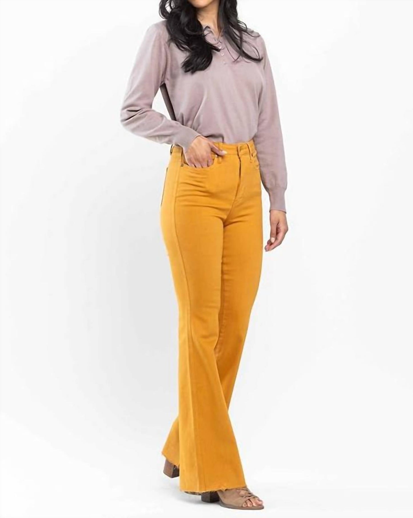 जूडी ब्लू - टमी कंट्रोल फ्लेयर जीन्स