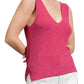 Ee:Some - Sweet Glitter Sweater Tank